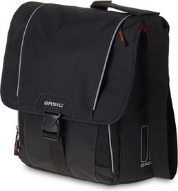 Basil Sakwa miejska pojedyncza SPORT DESIGN COMMUTER BAG 18L, mocowanie na haki, czarna (BAS-17580)