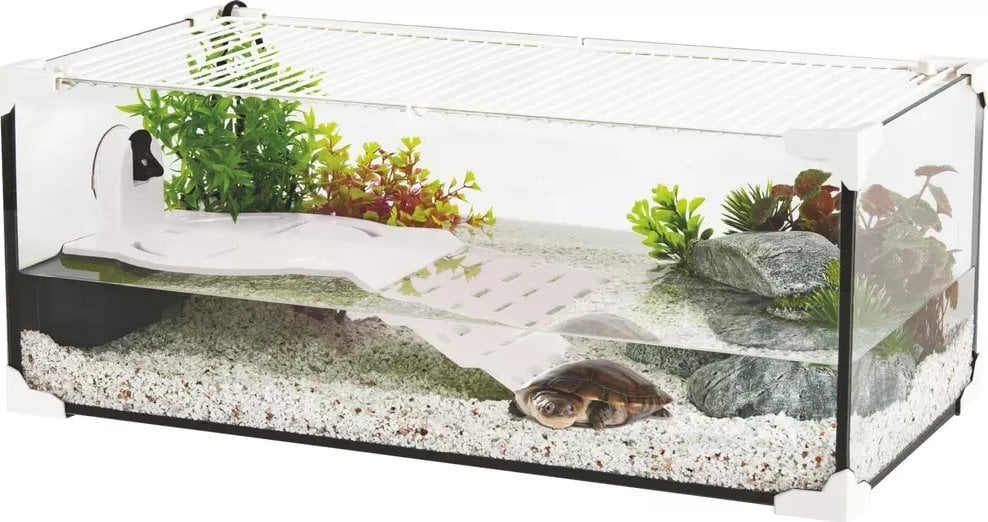 Zolux ZOLUX Aquaterrarium Karapas Aqua PRO 60x30x20 cm kol. biały
