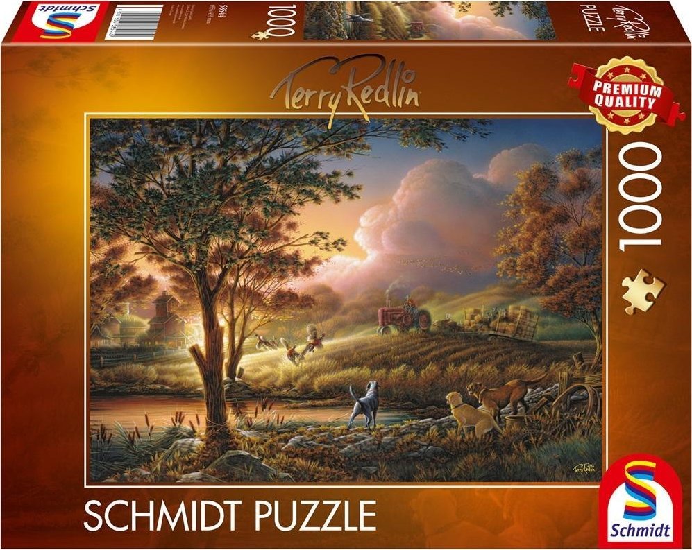 Puzzle 1000 PQ Terry Redlin Żniwa w blasku słońca