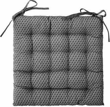 Atmosphera Poduszka na krzesło kwadrat 38cm szara