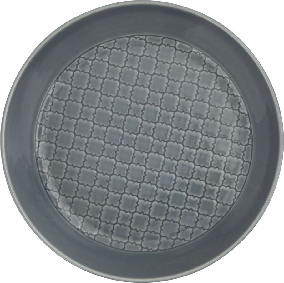 Lubiana Talerz głęboki 20cm Marrakesz szaro-niebieski