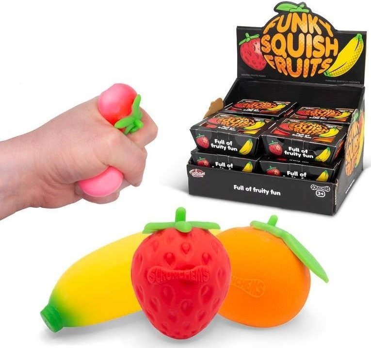 Sensoryczne Owoce do ściskania Scruchems