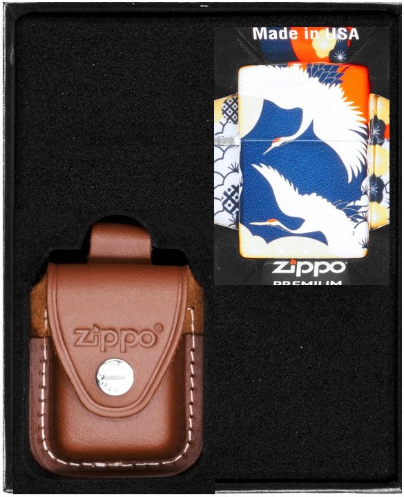 Zestaw ZIPPO Zapalniczka ASIAN BACKGROUND DESIGN Prezentowy No2