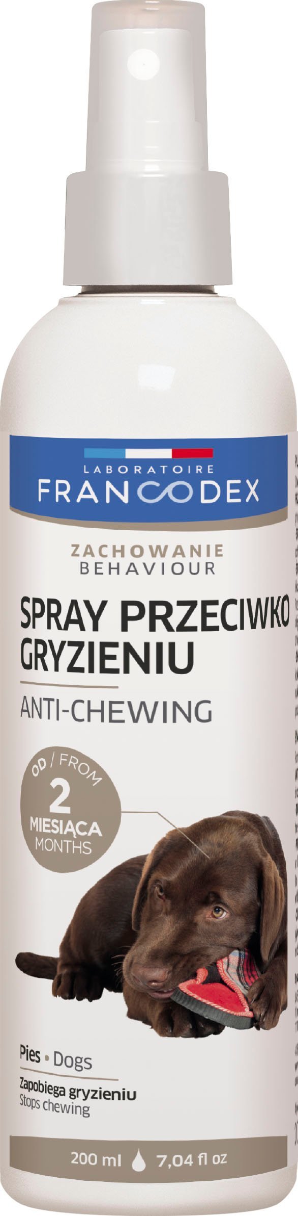 Francodex PL Spray przeciwko obgryzaniu przez szczeniaki i psy 200 ml