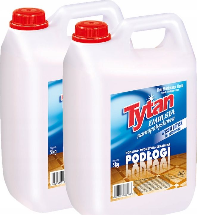 Tytan 2 x EMULSJA SAMOPOŁYSKOWA DO PODŁÓG TYTAN 5KG