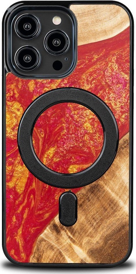 BeWood Etui Bewood Unique na iPhone 14 Pro Max - Neons - Paris z MagSafe