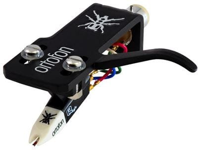 Ortofon Qbert SH4 black headshell on printed