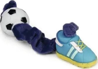 Beeztees ZABAWKA DLA PSA BUT + ELASTYCZNY SZNUREK + PIŁKA 27cm