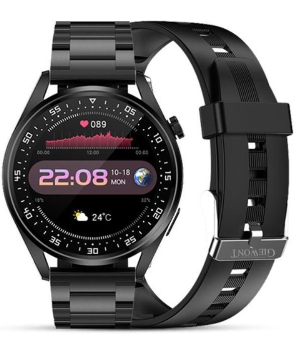 Smartwatch Giewont GW450-1 Czarny (GW450-1)
