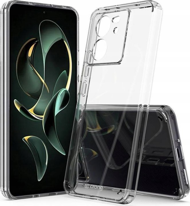 Crong Crystal Shield Cover Etui do Xiaomi 13T / 13T Pro przezroczysty