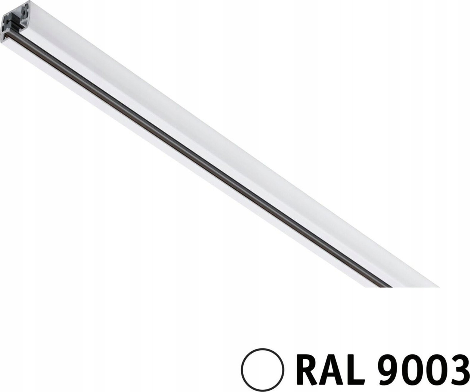 Paulmann Szynoprzewód URail system 1,5m 230V biały RAL9003 / metal