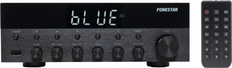 Fonestar Amplituner Hi-Fi 2x30W Bluetooth / Radio FM / USB wzmacniacz stereo Fonestar AS-3030
