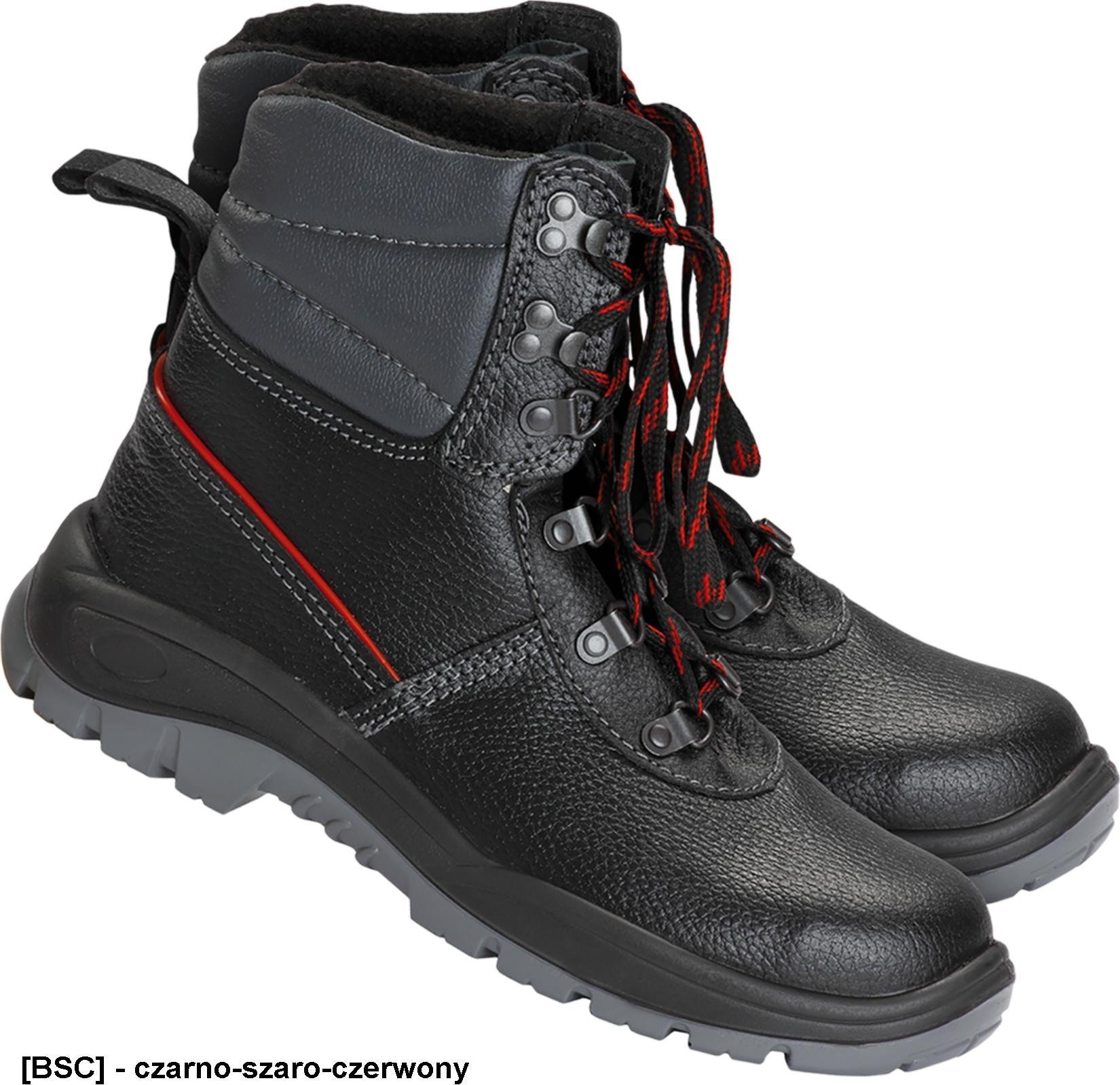 PPO Model 0154 BPPOTO0154 S3 CI SRC - ocieplany trzewik skórzany, antyelektrostatyczny, podeszwa olejo i benzynoodporna 42