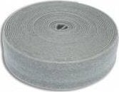 QIK Taśma brzegowa - szara - QIK 8mm / 150mm - nacięcia, folia - rolka 25 mb (op. 13 rolek)