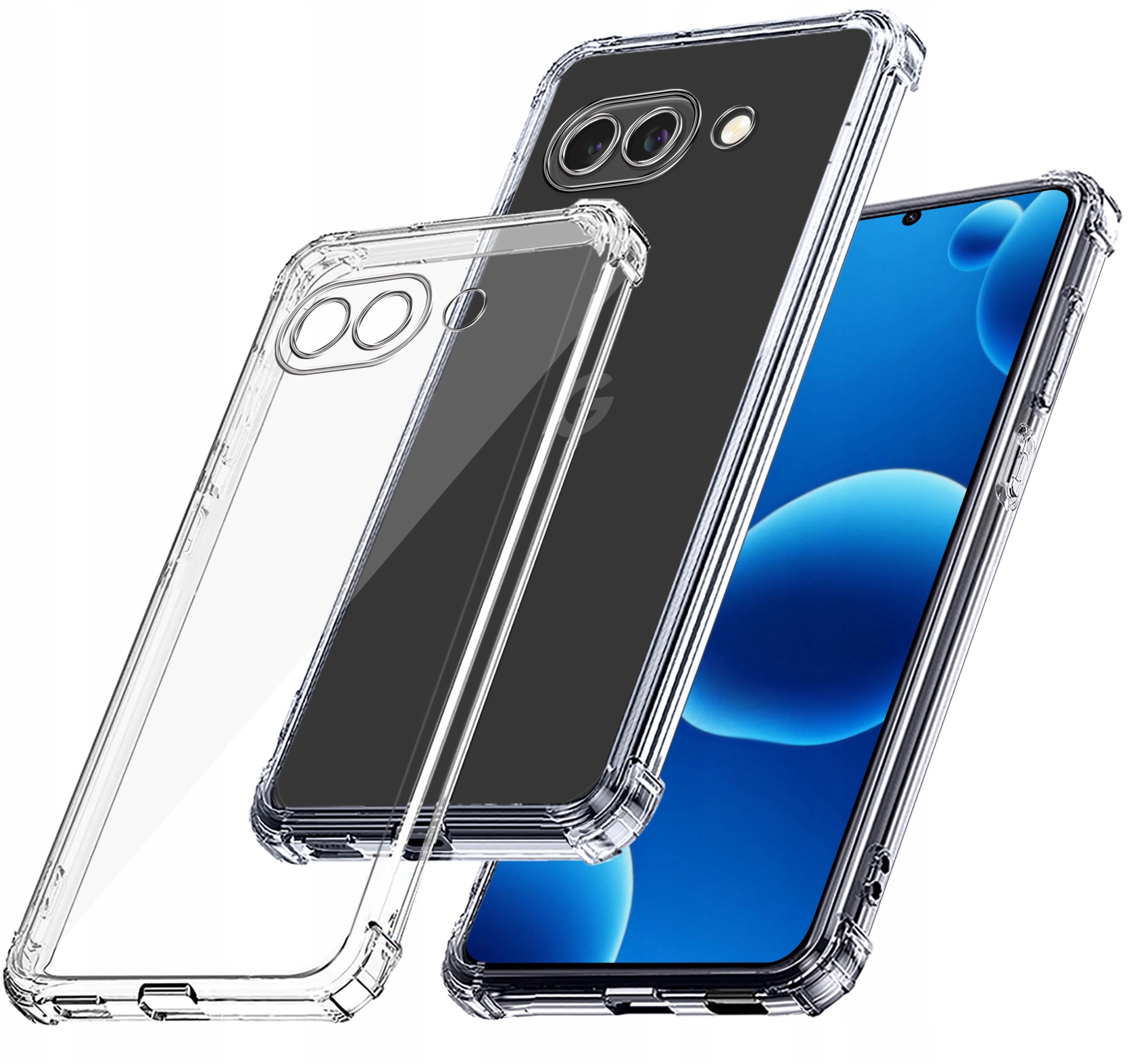 Etui do Google Pixel 9A PANCERNE CASE SILICON GUMOWE SLIM