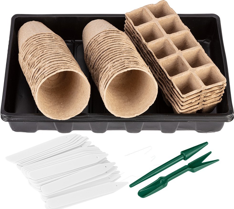 Verto Zestaw do rozsadzania 88 elementów