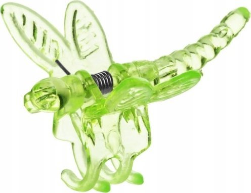 Galicja Klipsy do storczyka zielone plastikowe 4 szt