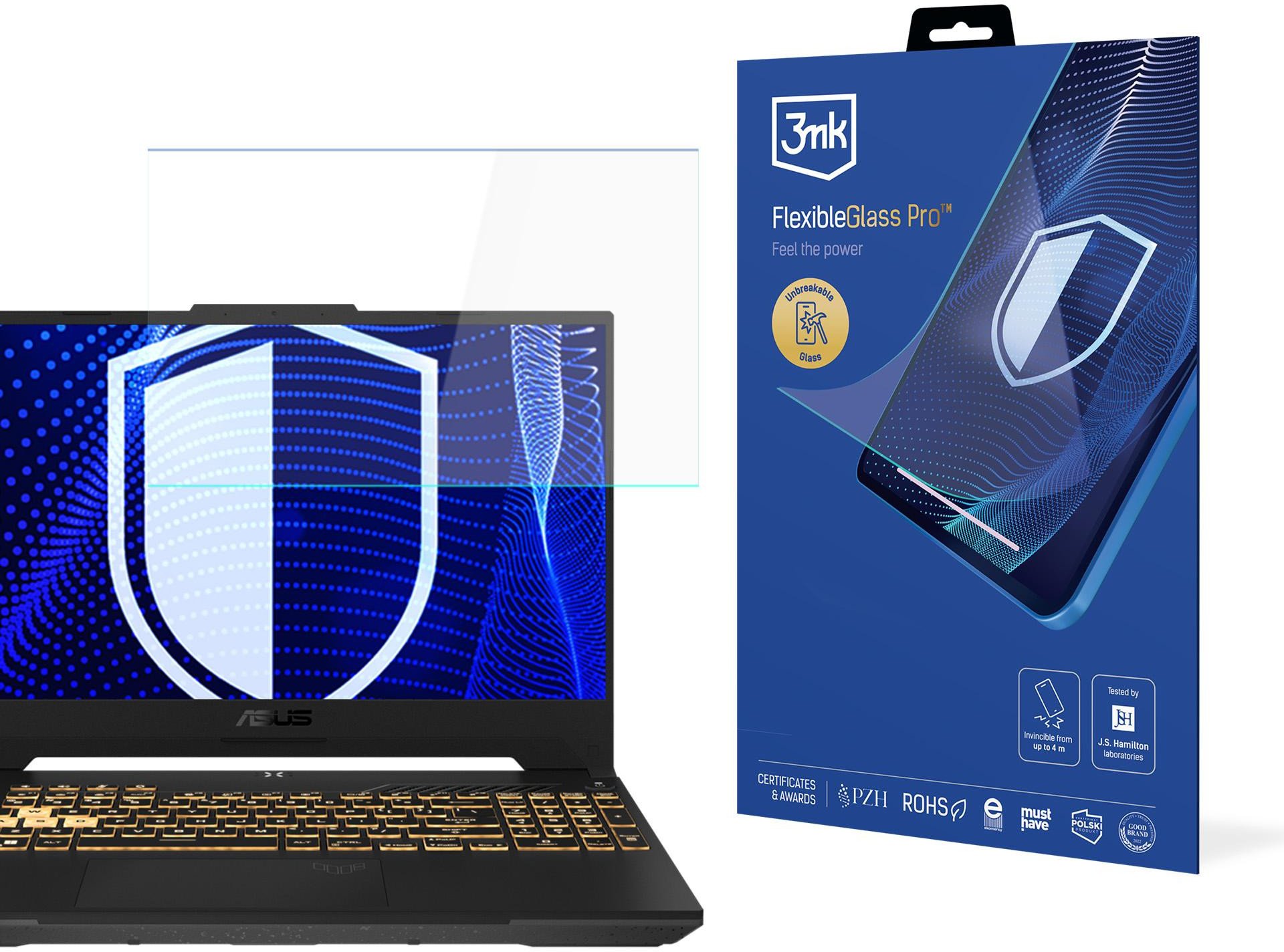 ASUS TUF GAMING F15 - UP TO 17 3MK FLEXIBLEGLASS PRO