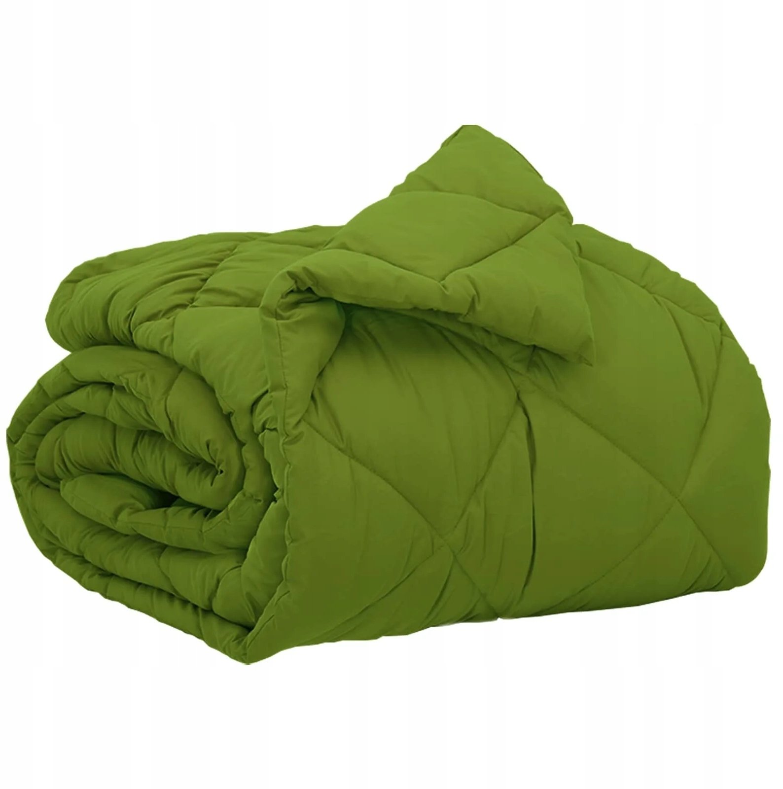 vidaXL Kołdra na cały rok Zielony 220 x 155 cm Mikrofibra