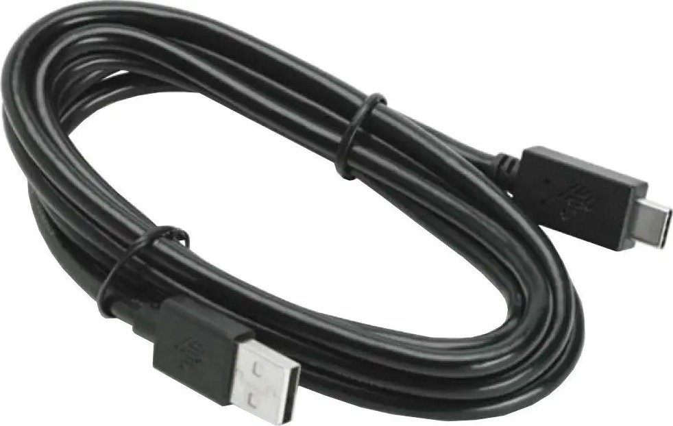 Kabel USB Zebra USB-A - USB-C 1 m Czarny (USB C TO USB A)