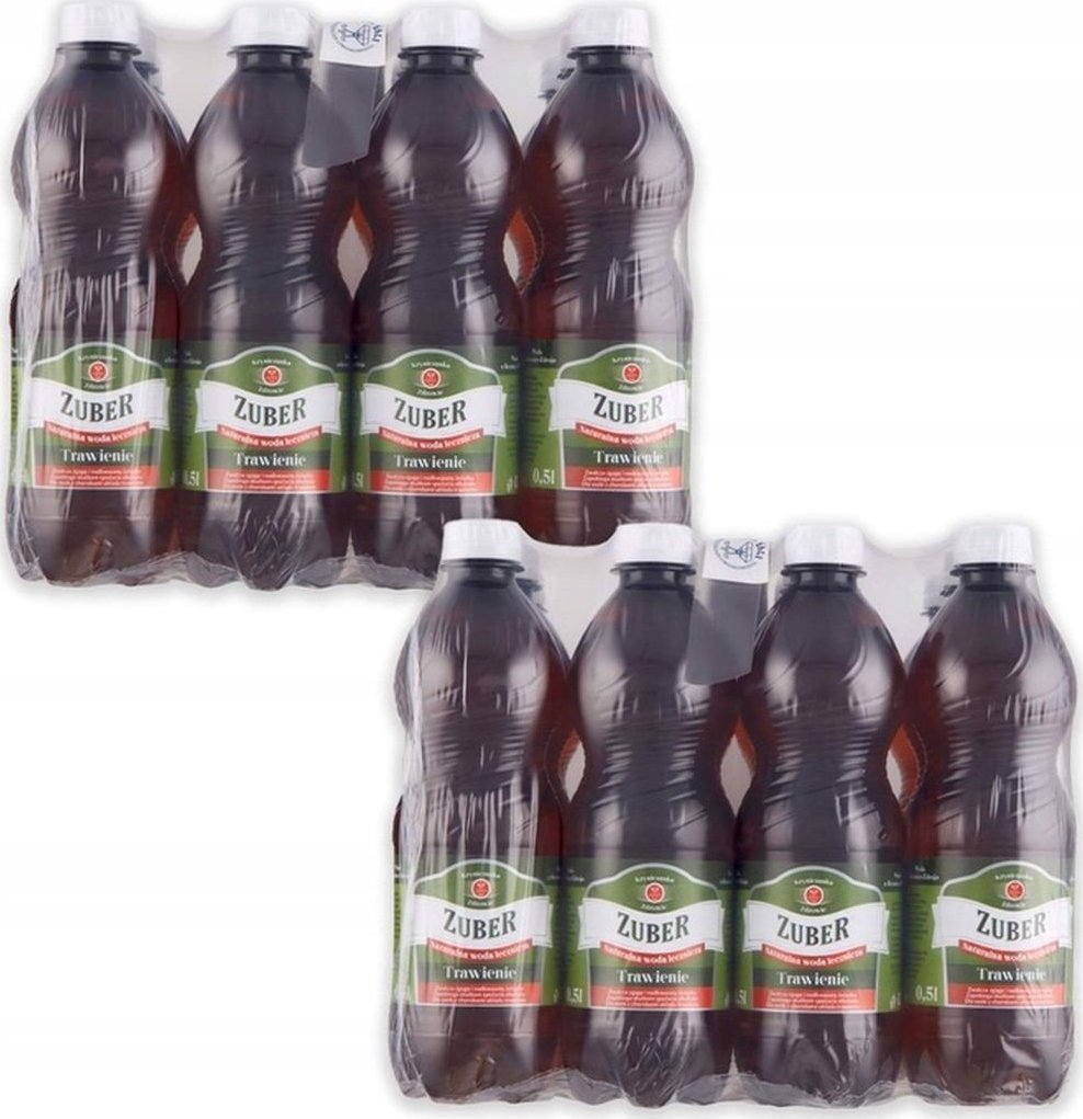 Woda Kryniczanka Zuber Naturalna woda lecznicza trawienie 0,5 l x 24 sztuk