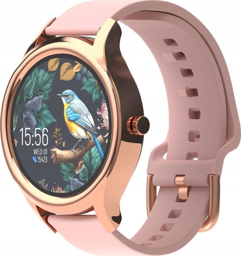 Smartwatch Forever ForeVive 3 SB-340 Różowy (S9903390)