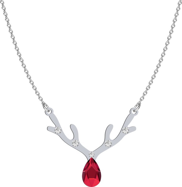 Radziszewska Jewellery Naszyjnik Renifer srebro925 Boże Narodzenie