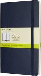 Moleskine Moleskine Sapphire Blue Large Plain Notebook Soft