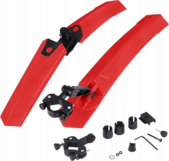 Korbi BŁOTNIKI ROWEROWE WACHLARZE MTB 26-29 CZERWONY 2