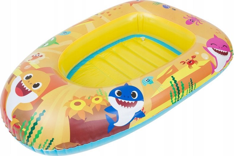 *****Pontonik 100x70 dmuchany Baby Shark 90481