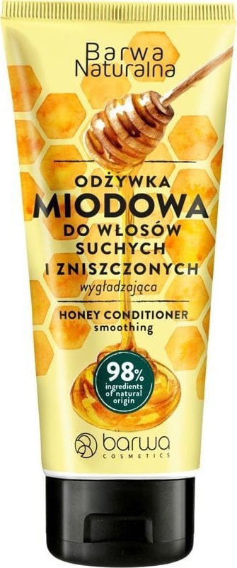 Barwa Miodowa Odżywka wygładzająca do włosów suchych i zniszczonych 200 ml