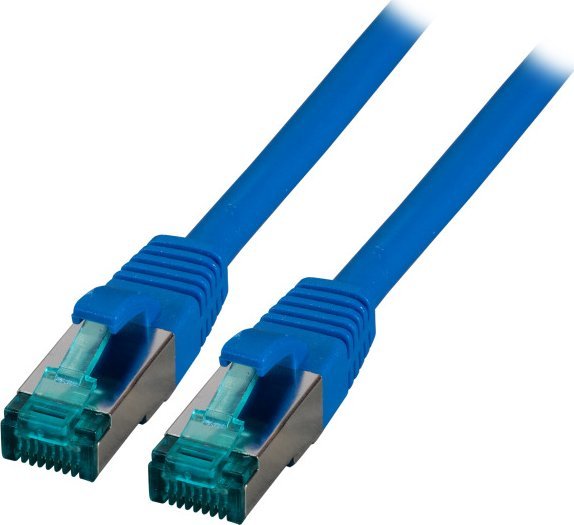 EFB EFB RJ45 Patchkabel S/FTP, Cat.6A, LSZH, 2m, blau