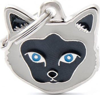 Zawieszka Adresówka Identyfikator z grawerem dla kota birman