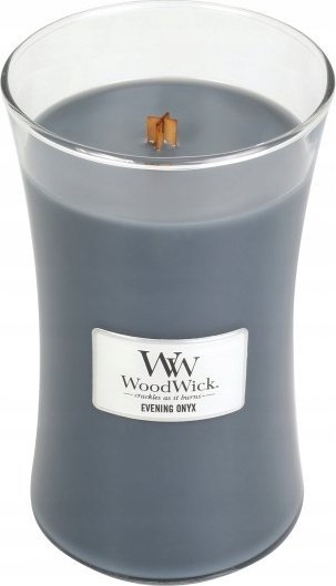 WoodWick WoodWick Ovali vazinė žvakė WoodWick|Vakarinis oniksas, 609,5 g|_API_ Kvepalai Unisex