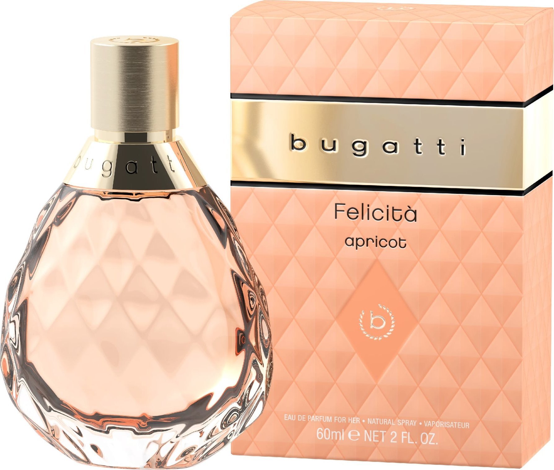BUGATTI Felicita Apricot Woda perfumowana dla kobiet 60 ml