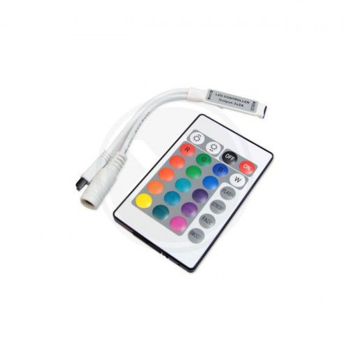 Sterownik LED RGB IR 6A Mini 24 przyciski