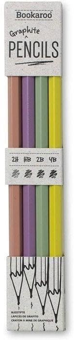 Bookaroo Ołówki - Pastelowe (4szt)