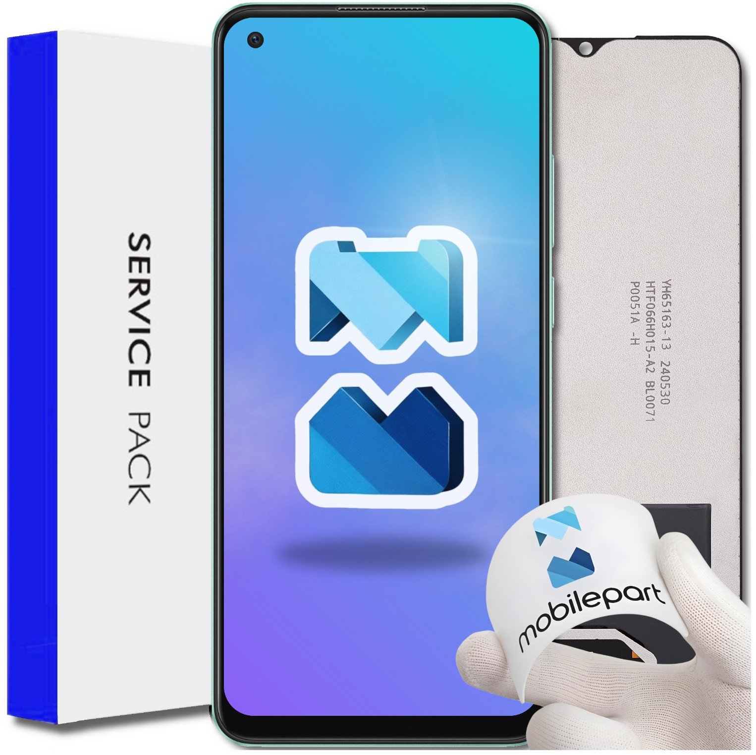 Wyświetlacz do Oppo A38 Service Pack LCD CPH2579 Ekran Oryginał Mobilepart