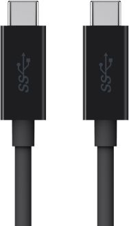 Kabel USB Belkin USB-C - USB-C 2 m Czarny (F2CU049BT2M-BLK)