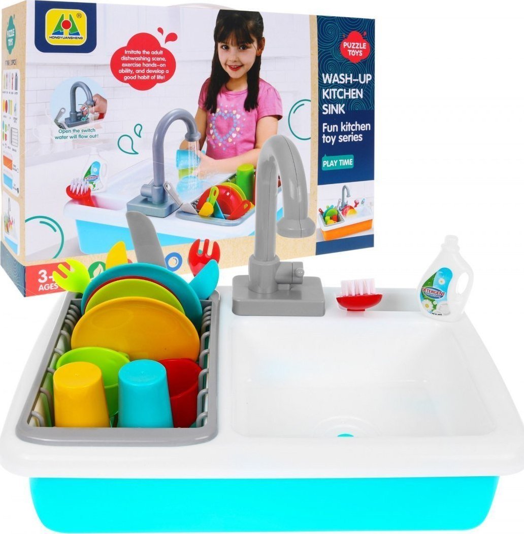 Ramiz ZLEWOZMYWAK KUCHNIA ZLEW NACZYNIA DLA DZIECI WODA