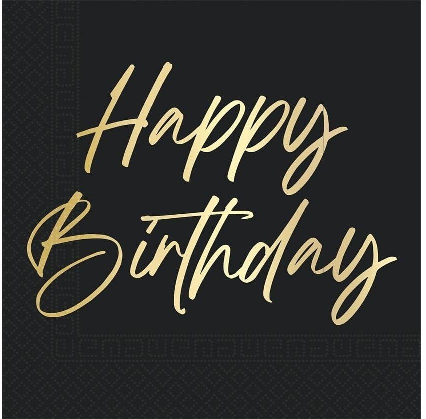 Serwetki papierowe Happy Birthday 33x33cm 20szt