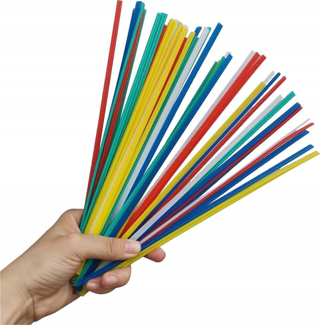 Rosfix ZESTAW STARTOWY SPOIW DO SPAWANIA PLASTIKU 50SZT 5 RODZ. PP PVC KOLOROWE HQ