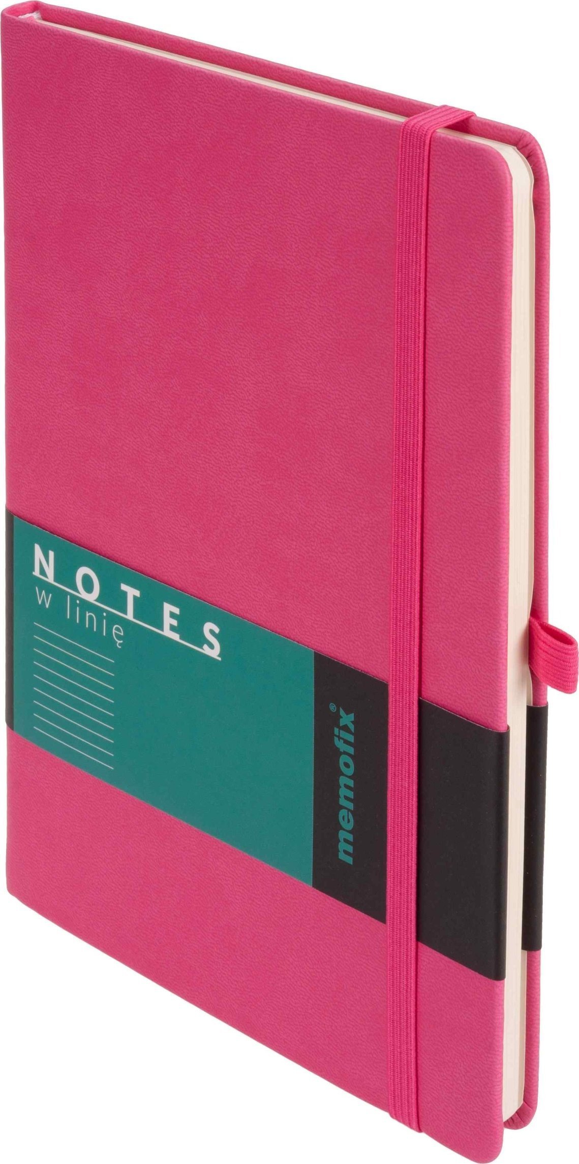 Notes Memofix A5 linia różowy