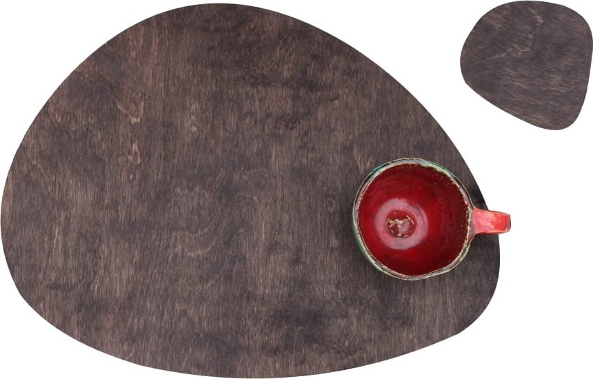 details podkładka na stół duża drewniana pod talerz różne kolory