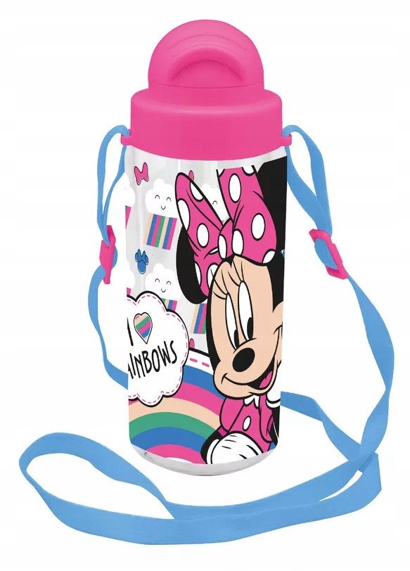 Butelka plastikowa / bidon / korek niekapek / Myszka Minni / Minni Mouse