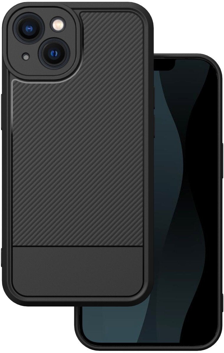 Nakładka Carbon Simple case do iPhone 13 czarny
