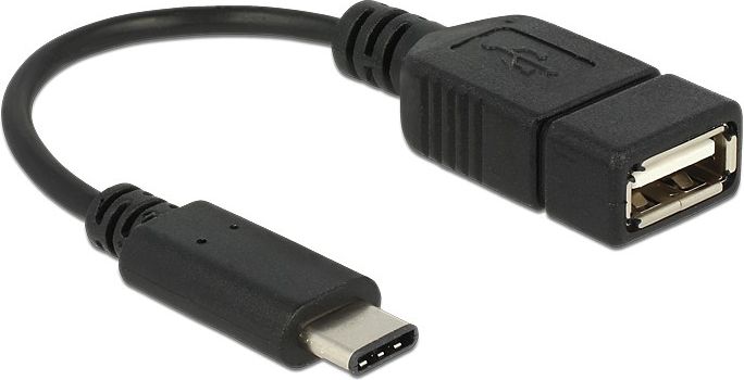 Adapter USB Delock USB-C - USB Czarny (65579)