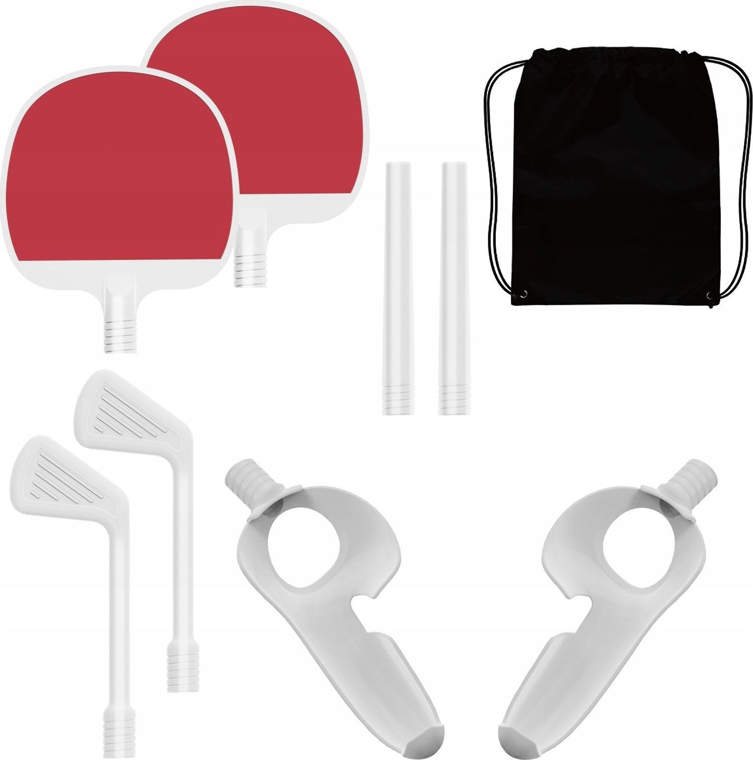 JYS Zestaw 9w1 Akcesoriów Akcesoria Uchwyty Do Gier Vr Do Gogli Vr Meta Quest 3 / Jys-mq009