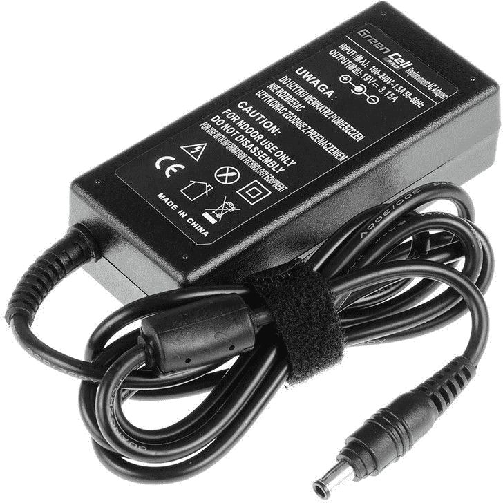 Zasilacz do laptopa Green Cell 60 W, 3 mm, 3.2 A, 19 V (AD20-P)