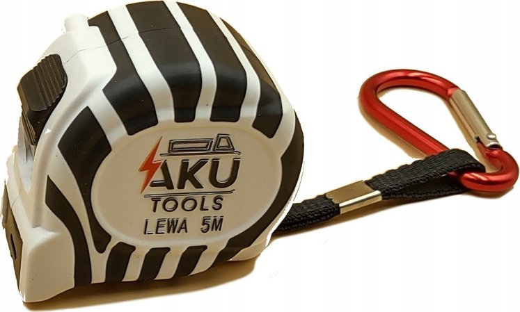 Aku Tools Miara zwijana AkuTools z odwróconą taśmą 5 m